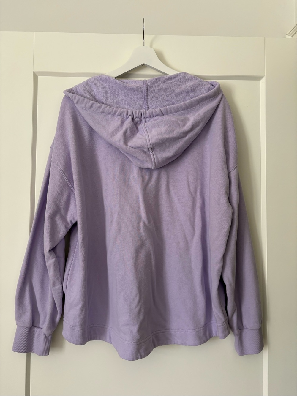 Old Navy Women's Lavender SoComfy Terry Hoodie - Picture 5 of 6